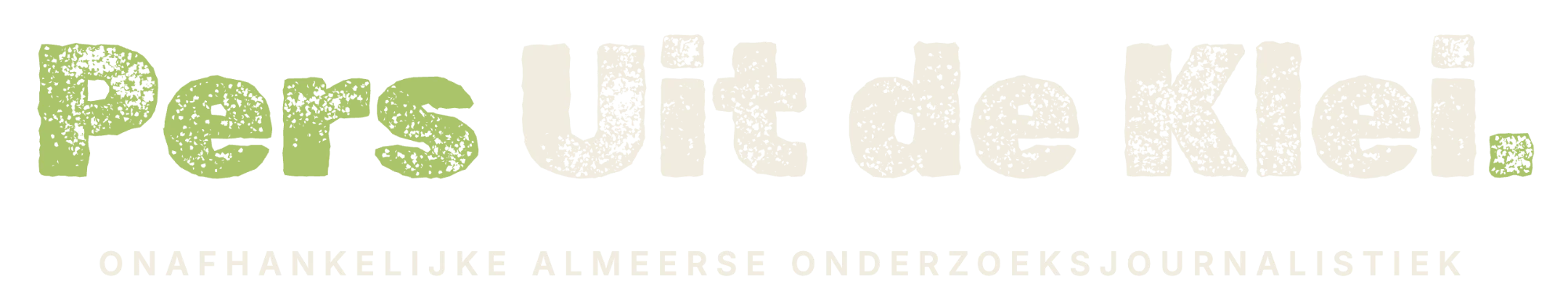Pers Uit de Klei. Onafhankelijke Almeerse onderzoeksjournalistiek